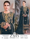 Zaha Aaeesha 10115 E To H Embroidery Georgette Pakistani Suits Wholesalers In Delhi

